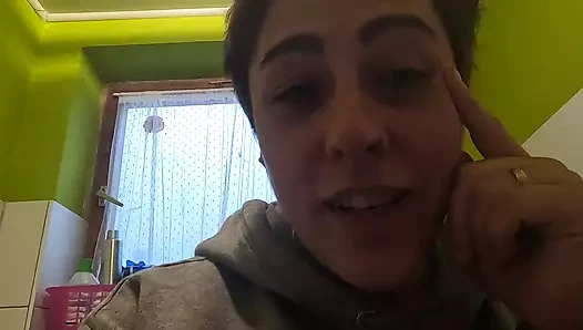 Pissed ve tüm temiz yaladı var