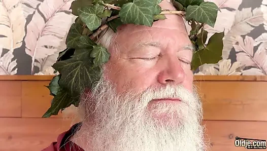 Sıkı genç sürmek dede horoz o gets sert becerdin ve alır Creampie