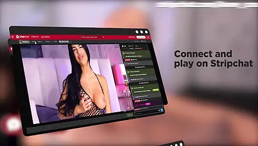 Teen Brunette Maid Costume Big Natural Tits Sloppy Blowjob Deepthroat Webcam Session - Anne_cox