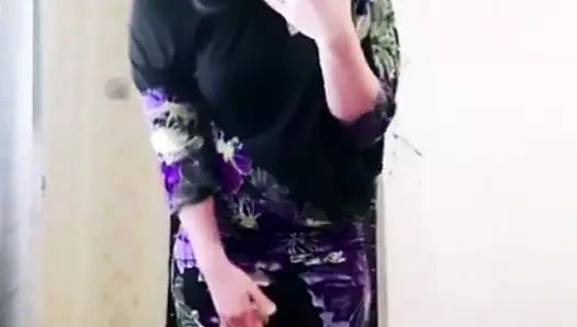 Azeri kız seksi külotlu çorap ayakları