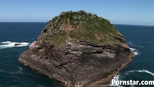 Muhteşem hottie nessa şeytan becerdin hardcore açık havada