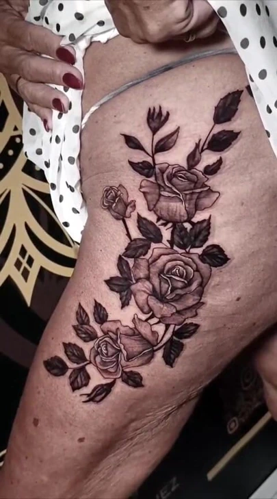 Bacak. Seksi parmaklar