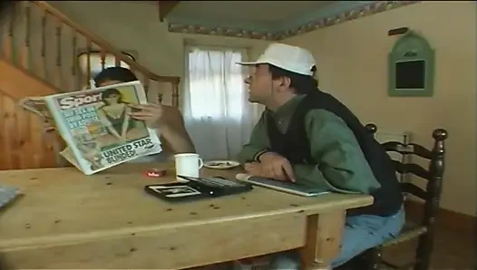 İngiliz ev hanımı klasik anal