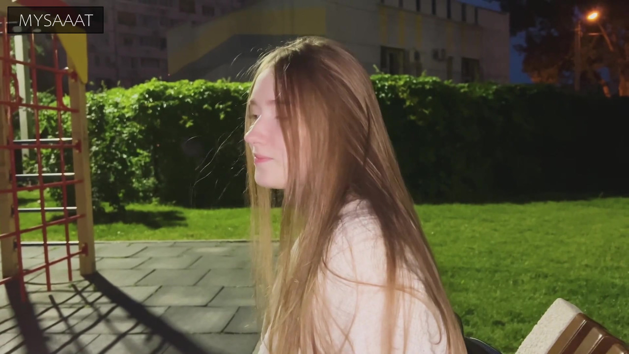 Met a classmate on the street and fucked her on the same day