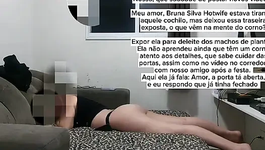 Bruna Silva ateşli evli kadın geri döndü