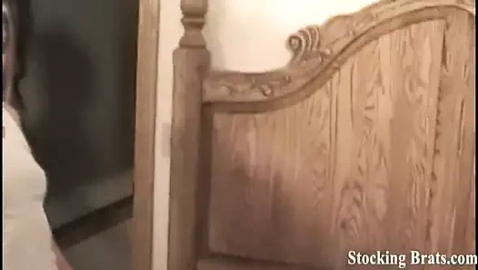 Üç yollu ayak emme lezbiyen alem