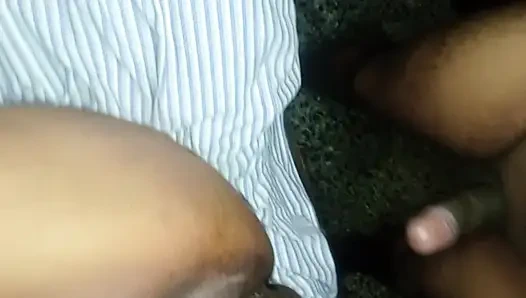 Filling my married neighbor's cunt with milk