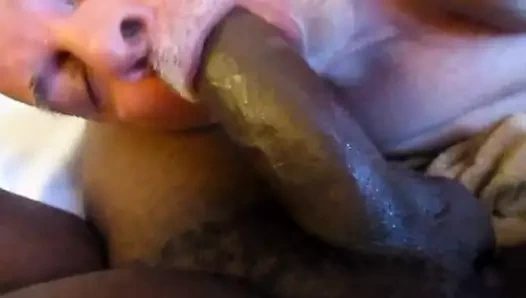 Kıç, taşak ve bbc yemek.