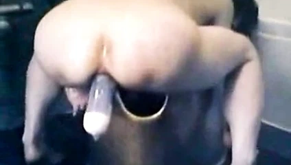 nine şişe ekleme anal