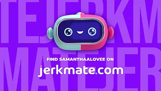 Jerkmate - sarışın bebek samanthaalovee mastürbasyon yapıyor
