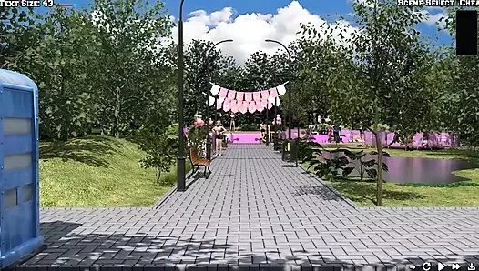 College Kings #20 kız birbirleriyle güreşiyor