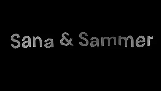 Sana sucks a sammer dick in a personal room and cum in her hands.