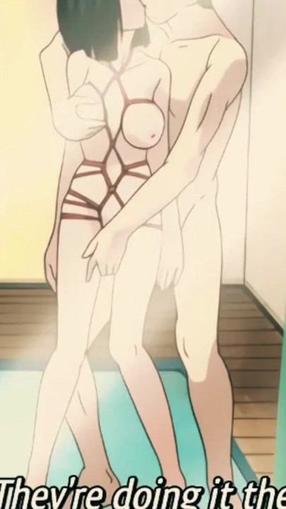 Büyük yarak emiyor ve ağzına boşalıyor, döl yutuyor - anime hentai sansürsüz | Klip 1