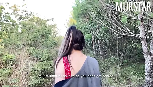 Parkta koşu yaparken kendini bir yabancıya verdi