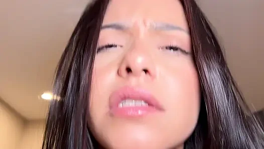 POV You Score On A Date with A Hot Latina and Give Her a Massive Breeding Creampie