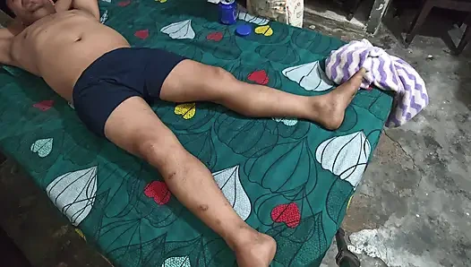 Yağ masajı ve boşalma tam romantizm
