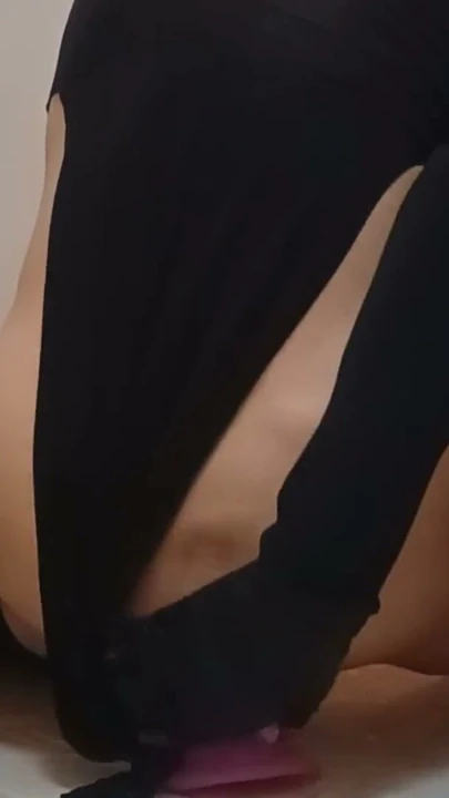 Sissy-Kuroko Uzun Elbise Anal Dildo | Bölüm 2
