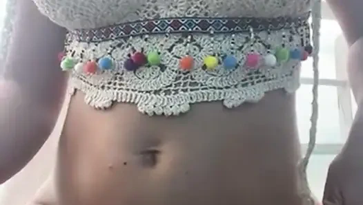 Bu kremsi amcık, gel içine koy