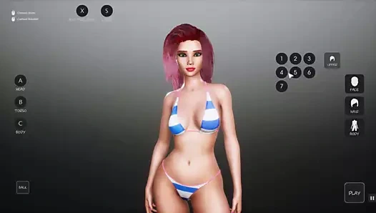 Sunbaycity hentai oyunu bikini gta parodisinde şehirde yürüyüş