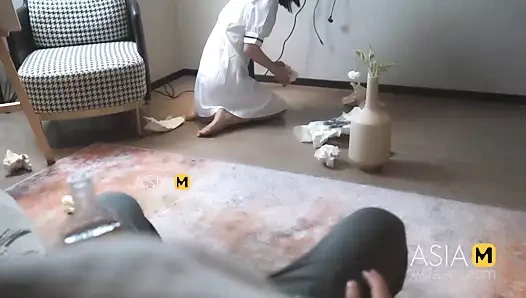 Modelmedia asia - ressamın modeli - xun xiao xiao - mmz-033 - en iyi orijinal asya porno videosu