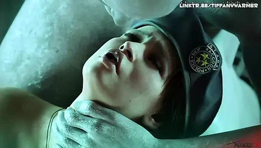 Bayan Tyrant Jill Valentine'i sikiyor