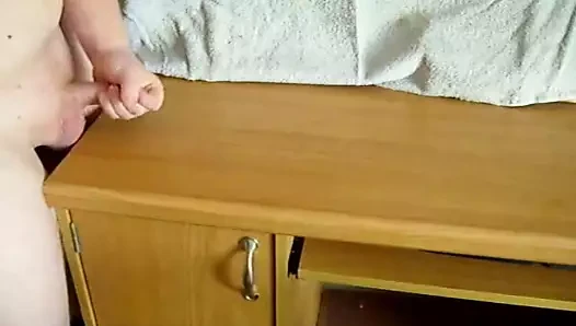 Uzun çekim baba boşalıyor
