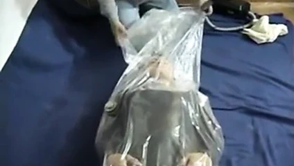 Vakuum Sack Atemspiel