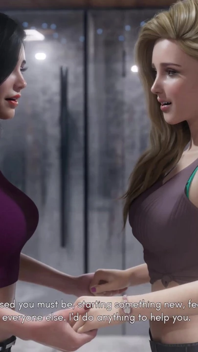 Bayan Denvers 17 Wanda ve Lois yüzme küvetinde birlikte kaliteli zaman geçiriyor