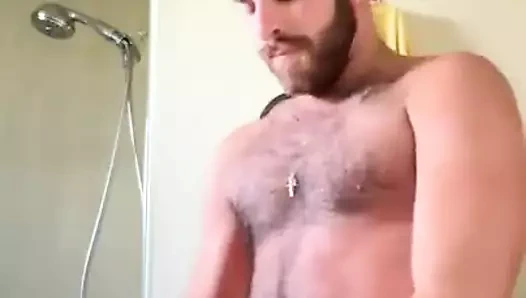 Sıcak kıllı adam boşalan