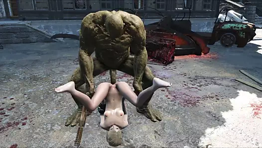 Fallout 4 katsu seks macerası bölüm 7 süpermutant anal