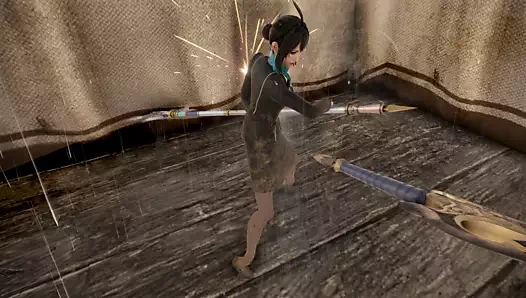 DW9 ryona - Xin Xianying Concierge costume (ENG) FPV