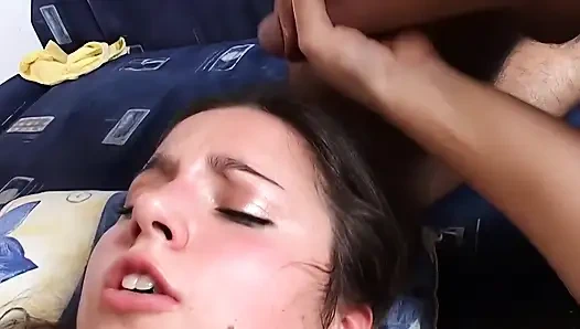 Erkek arkadaşımla pis üçlü seks