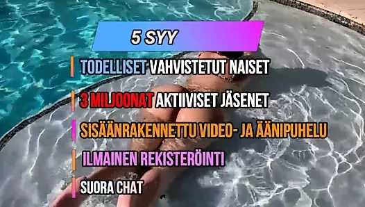 Pawg Tytto Perseesta Kova Uima-Altaalla