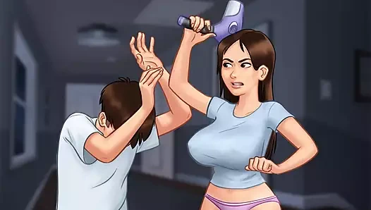 Yaz mevsimi efsanesi yeniden düzenlendi - misskitty2k'nin laboratuvar önlüğünün altında 13