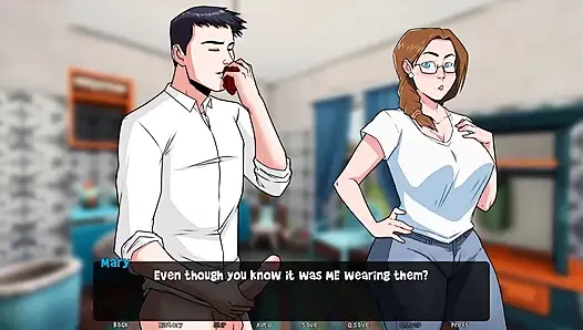 Kötülüğün şafağı: üvey oğul üvey annesinin kirli külotunu defalarca mastürbasyon yapıyor, onu yakaladı bölüm 9