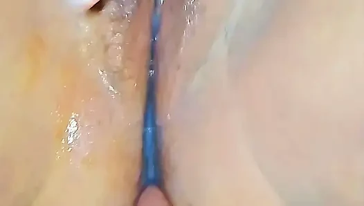 A cuckold shows his wife masturbating while thinking about another man, she moans and orgasms differently.