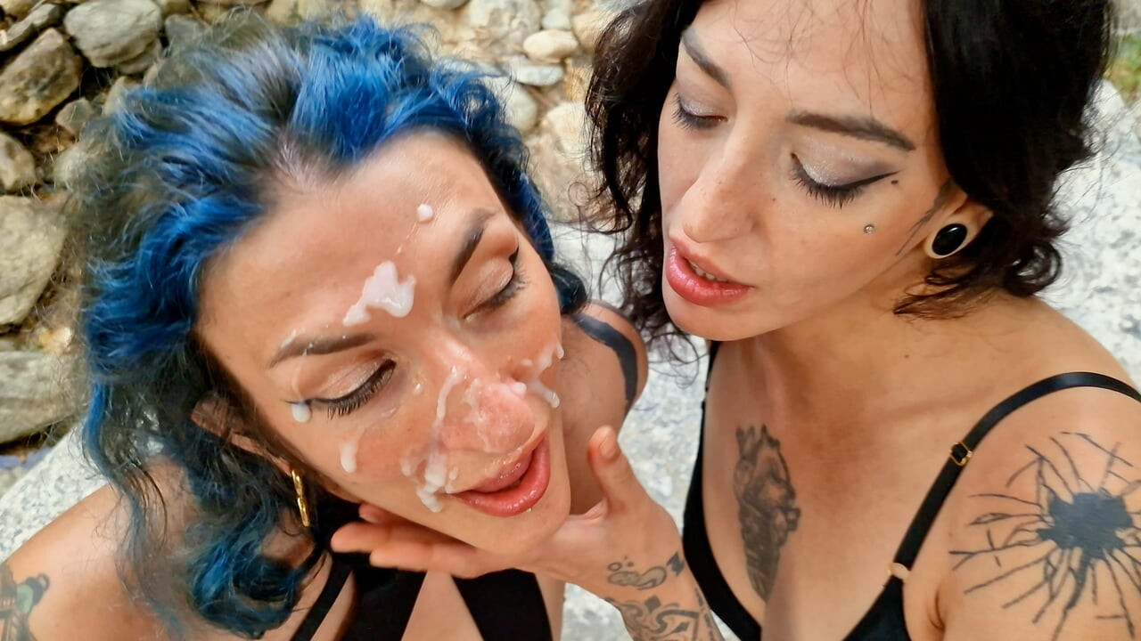 Lezbiyen olduklarını iddia ettiler ama fışkırtarak orgazm olmak için bir yarağa ihtiyaçları vardı! Epik bir yüze boşalma kazandılar! SEX-DATER