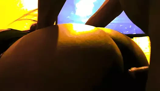 Kahrolası bir büyük siyah popo