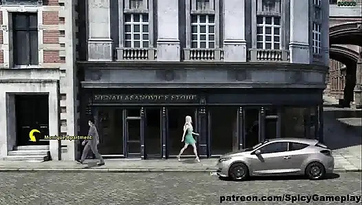 Willy D'nin maceraları: aldatılan erkek arkadaş kızını bir yabancıyla anal seks yaparken izliyor bölüm 97