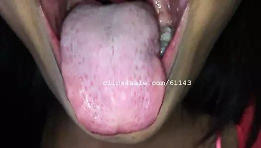 Ağız fetişi - brandy ağız videosu 1