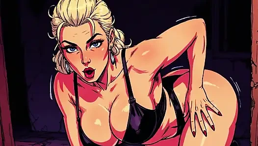 Ai ateşli kadınlar inliyor ve azdırıyor