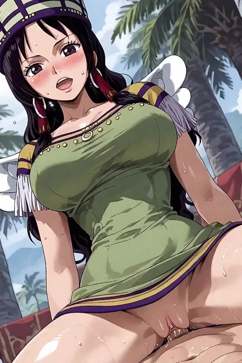 ai image one piece mousse hen (skypiea)