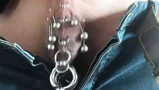 Princes değnek twinks üzerinde ağır deldi horoz