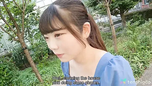 Japon ev hanımı asami wakana soyunup sikişmek için bize geliyor