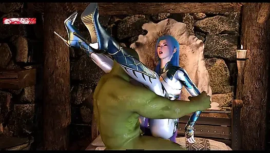 Piksel mükemmel: büyük memeli prophecy- 3d animasyon hentai