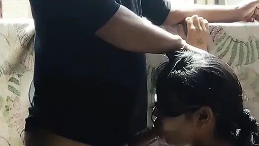 Güzel üvey kız üvey babasını emiyor