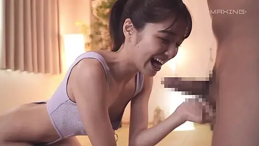 Sumire kuramoto - damlayan Fransız öpüşmesi ve boşalma kontrolü 2