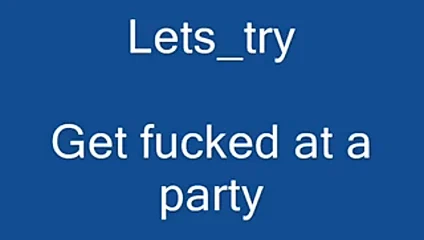 Danimarkalı çift bir partide