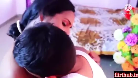 First Day Kaam Karne Aayi Desi Nokrani Ko Patak Ke Choda