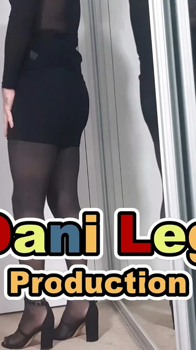 Seksi kalçalı dani bacak yüksek siyah 2 renkli külotlu çorap